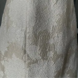 Alice and Olivia Mea Lantern Ivory Sparkling Party Dress thumbnail 10