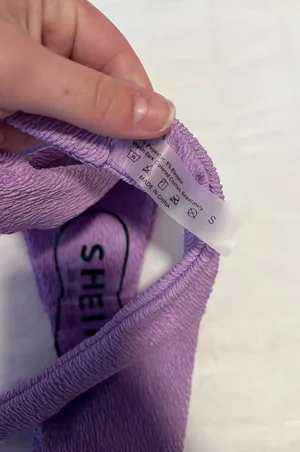 SheIn Lilac Swim Suit Set thumbnail 7