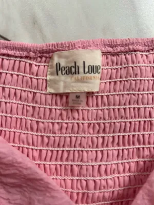 Peach Love Pink boutique dress thumbnail 3