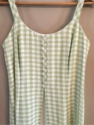 JOSEPH RIBKOFF‎ Vintage Gingham Midi Dress thumbnail 2