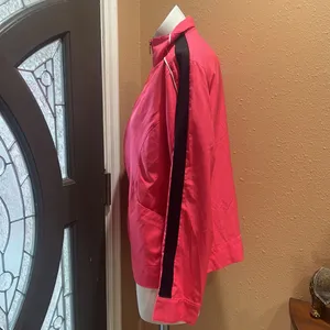 Nike pink full zip jacket thumbnail 4