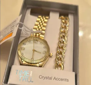 Time and Tru Gold Watch and Bracelet Set Elegant Accessories thumbnail 15
