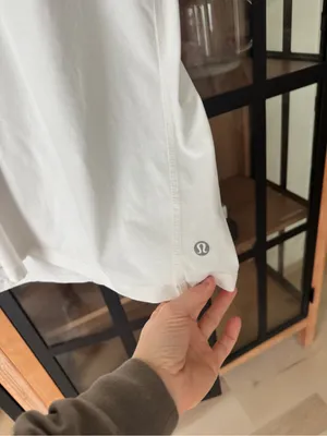 Lululemon All Yours Boyfriend Tee crewneck oversized short sleeve tshirt White thumbnail 3