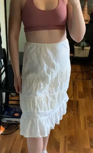 PacSun White skirt thumbnail 1