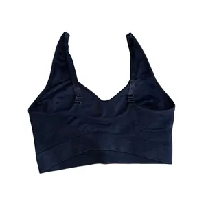 Puma Womens' Black Sports Bra Athletic wear Size Large thumbnail 2