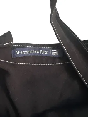 ABERCROMBIE & FITCH Black Buttoned Jumpsuit Size XXS thumbnail 5