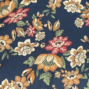 Farm Rio Boho Floral Maxi Skirt Black Tan Blue Mixed Flower Print Cottage Size S thumbnail 4