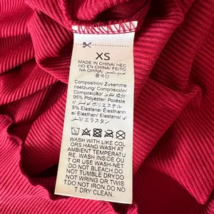 Red Lace Trim Nightgown Size XS thumbnail 8