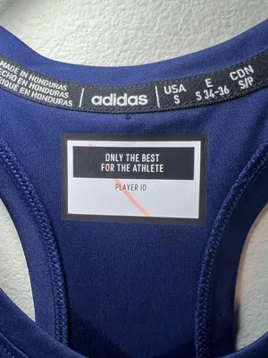 Adidas Utility Singlet Tank Top Shirt Navy Blue Lightweight Running NEW Sz Small thumbnail 3