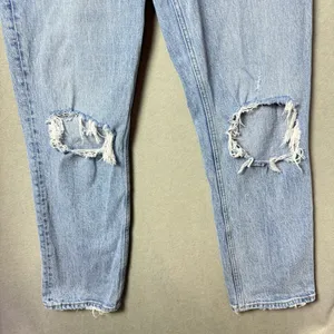 Abercrombie Womens Curve Love The 90’s Straight Ultra High-Rise Jeans 28 thumbnail 4