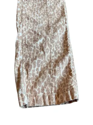 Anthropologie The Wanderer Animal Print Pants Trousers Cropped Length Size 28 thumbnail 4
