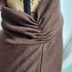 New Directions Petite Brown‎ Long Sleeve Soft Stretch Knit Top Blouse PXL thumbnail 6