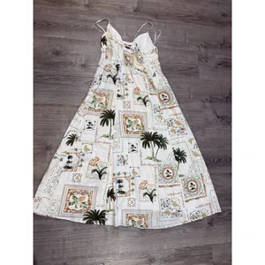 Paper Heart Australia Tropical Maxi Dress Sz L Boho Beach thumbnail 9