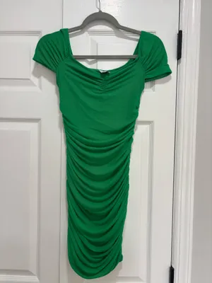 Princess Polly Dress Mini Green thumbnail 3