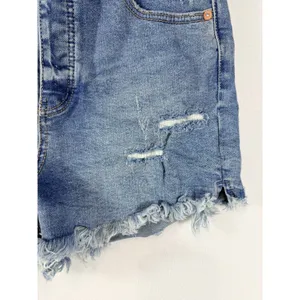 Free People We The Free Women’s Size‎ 28 Distressed High Rise Denim Shorts thumbnail 11