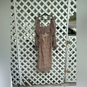 🌸Free People Aglow Midi Dress thumbnail 4