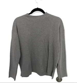 Oak + Fort SZ L grey sweater thumbnail 1