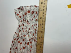Nasty Gal Plant You See Maxi Dress, Size 4 Deep V-neck Floral Retro 70s Inspired thumbnail 10