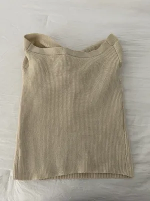 Strapless Top Tan thumbnail 2