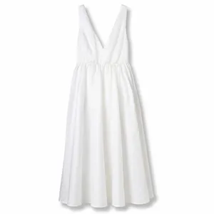 Lulus Lux Bridal NWOT Blissfully Beloved Ivory Backless A-Line Bow Wedding Dress thumbnail 7