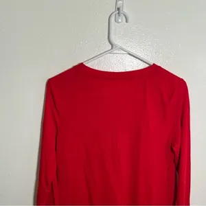 Isabel Maternity Women's Size Small Santa Baby Holiday Graphic Long Sleeve Tee‎ thumbnail 7
