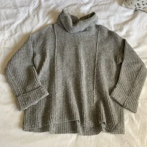Grey free people sweater thumbnail 3