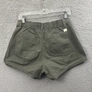 Vuori Vintage Ripstop Utility Shorts 3"‎ Olive Green Athleisure Women's Small thumbnail 2