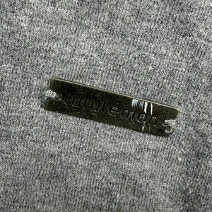Lululemon Savasana Jacket Heathered‎ Coal Gray Asymmetrical Zip Thumbholes 6 thumbnail 9