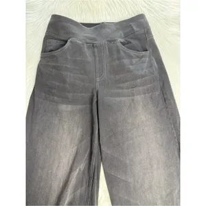 Halara Flex Washed Black High Waisted Wide Leg Baggy Jeans NWT M Reg thumbnail 3