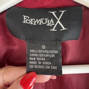Formula X Small S Pea Coat Vintage Velour Fleece Lined 3 Button‎ Jacket Pockets thumbnail 6