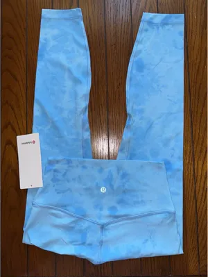Lululemon Align High-Rise 25” Smoothie Wash Blueberry Size 6 NWT thumbnail 1