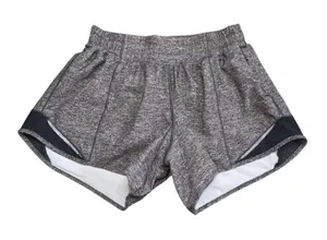 Lululemon Speed Up High-Rise Shorts Women Size 4 Gray Excellent W7ATLT thumbnail 1