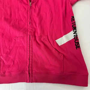 Free City Leopard Zip Hoodie Fuschia, S thumbnail 11