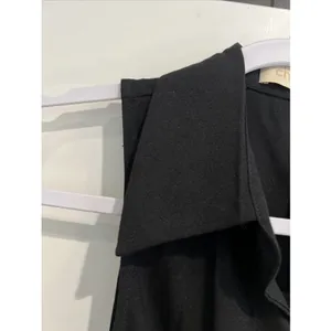 NWT Choosy Sleeveless Black Mini Dress Size 0 Deep VNeck Tie Waist Crosby Street thumbnail 6