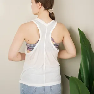 Free People FP Movement Ribbed Racerback Tank Top Athletic Sleeveless Solid EUC thumbnail 2