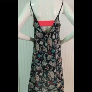 Eight Sixty dress navy print adjustable straps S thumbnail 2