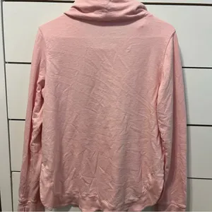 Lilly Pulitzer Pink Cowl Neck Pullover thumbnail 3