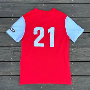 Red Nike Kia Route 6 Auto Mall Soccer Jersey thumbnail 5