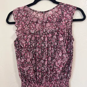 Shoshanna Dalia Silk floral popover dress size 0 thumbnail 9