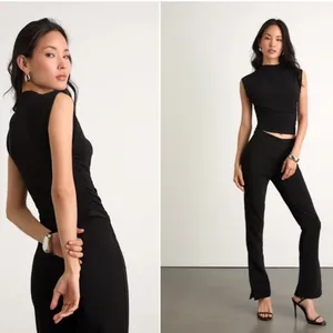 LULU's Sexy Chic Elegant Sophisticated Party Business Professional Mock Neck thumbnail 4