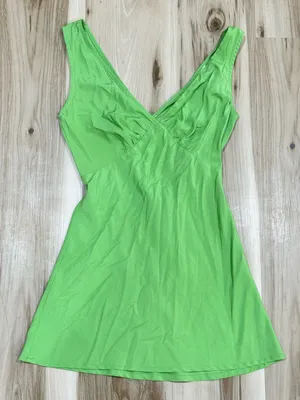 Peppermayo Audrey Vintage Style Slip Dress Green Women’s 2 thumbnail 2