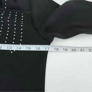 Exclusively Misook Black Rhinestone‎ Maxi Dress thumbnail 12