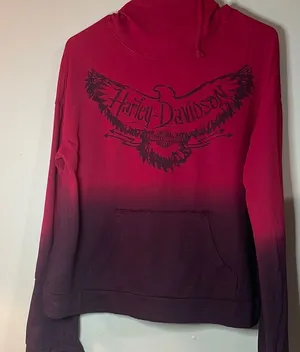 Harley-Davidson Red‎ and Black Hoodie thumbnail 1