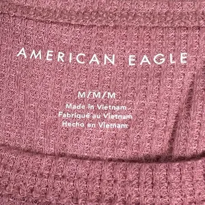 American Eagle Women’s Pink Short Sleeve Waffle Knit Top - Medium - VGUC thumbnail 5