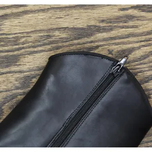 On 34th Womens Aatira Tulip Booties 10019682200 Black Smooth 6.5M thumbnail 6