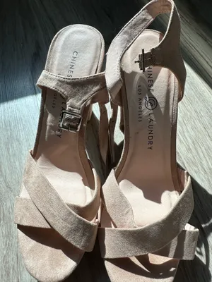Chinese Laundry Nude block heels 3.5”/4” thumbnail 2