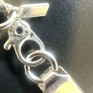 Monet silver tone vintage bracelet thumbnail 8