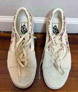 Vans Sk8-Low Vintage Floral Marshmallow thumbnail 1