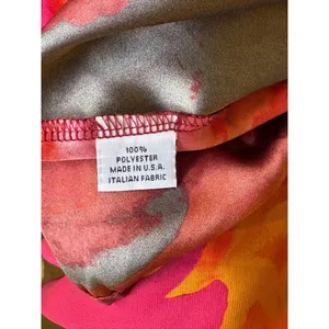Bryn Walker M L Paola Tunic Lagenlook Oversized Top Shirt Floral Black Red thumbnail 7