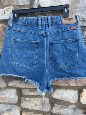 Wrangler denim shorts HI BELLS size 30 thumbnail 3
